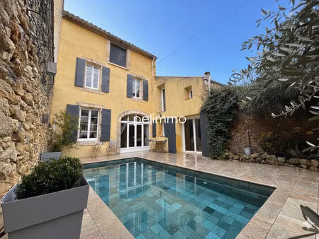 maison de village alleins avec jardin et piscine