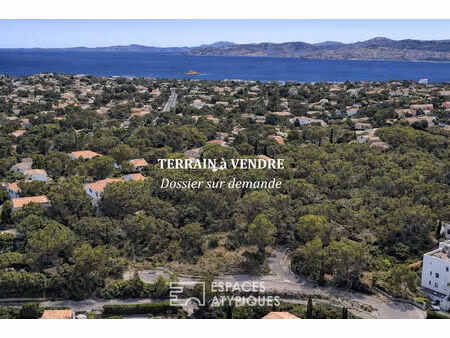 terrain constructible avec vue sur l'estérel