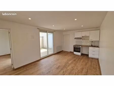 maison t3 avec jardin et patio - quartier la ganterie - 5min facs