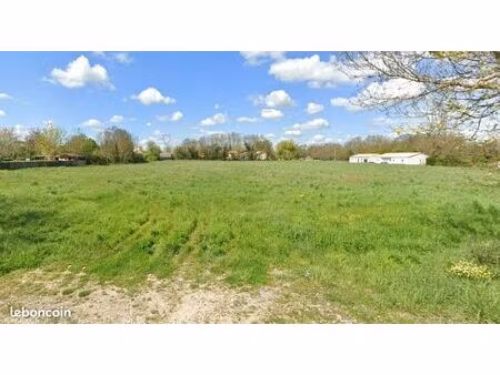 terrain 500 m² granzay gript