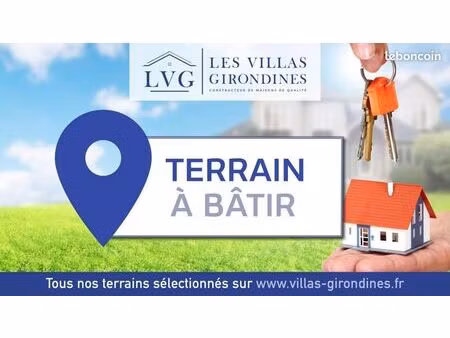 terrain 600 m² saint andre de cubzac