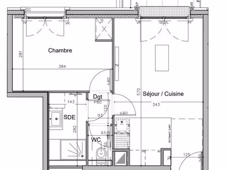 t2 37m2 neuf dans immeuble de standing de 2026