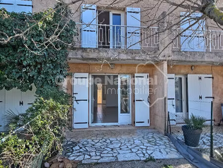 appartement en duplex et jardinet + garage individuel le luc 3 pièce(s) 64.10m²