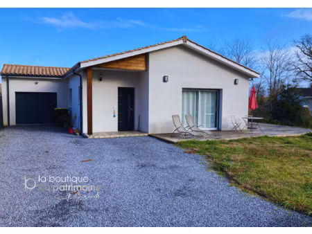 maison récente 114m2  de plain-pied  confort moderne