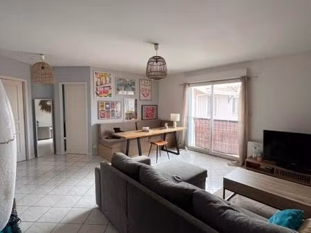location appartement 3 pièces meublé 58m² biscarrosse 40600