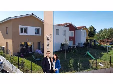 maison - mitoyenne - 4 chambres - dont 1 suite parentale - garage - jardin - proche commod