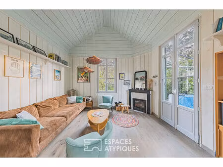 arcachonnaise en ville d'hiver  écrin de charme au calme absolu