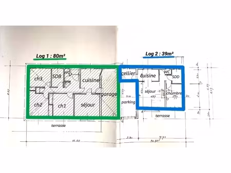 vente maison/villa 4 pièces