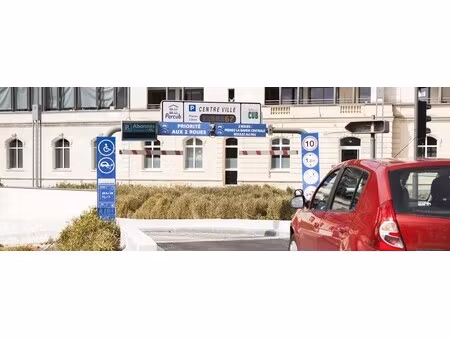 à louer place de parking en souterrain