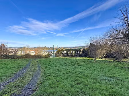 terrain aixe sur vienne 1800 m2