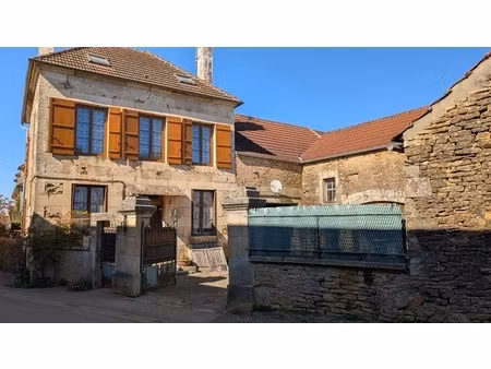 charmante maison de village à vendre 70m² coutarnoux (89) avec dépendances et cour intérie