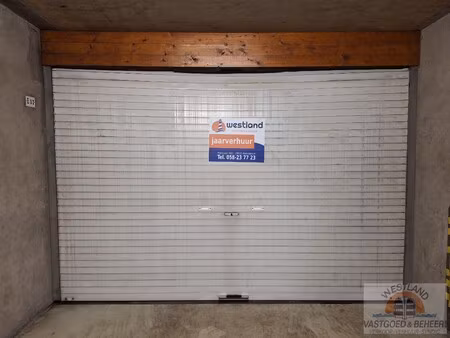 garage te huur in nieuwpoort