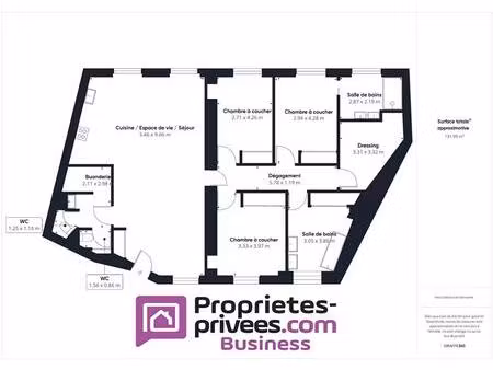 achat local professionnel 127m² toulouse 31000