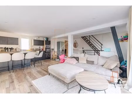 beau triplex de 100 m2 habitables avec garage  parking et terrasse sis gambsheim.