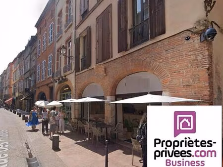 toulouse carmes - commerce a louer 154 m²