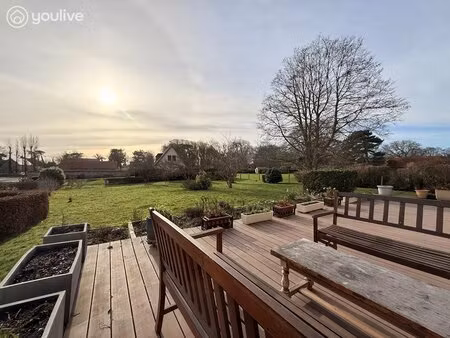 quiberville-sur-mer – maison 6 pièces 153 m² – jardin 1 100 m² – dpe c