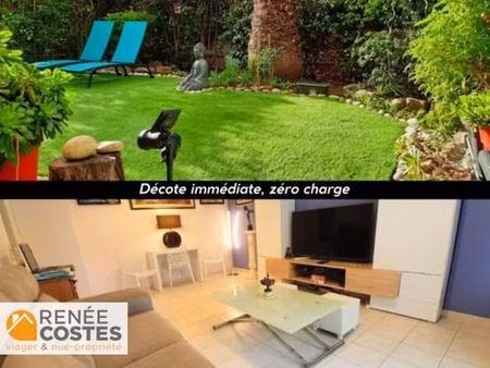 vente en nue propriété - h87 ans - marseille (13012)