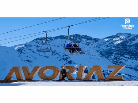 74110 avoriaz  résidence les crozats - appartement 3 pieces