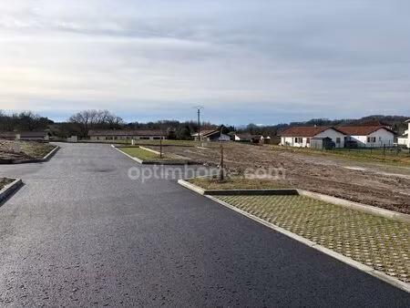 vente terrain 625 m² bidache (64520)