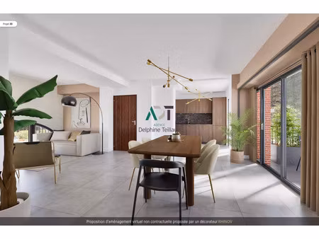 vente appartement 4 pièces 94m2 saint-martin-d'uriage 38410 - 469000 € - surface privée