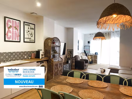 palavas rive droite  charmante maison de village rénovée en