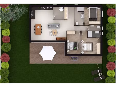 vente maison neuve 4 pièces 95 m² à la motte (83920)  415 000 €