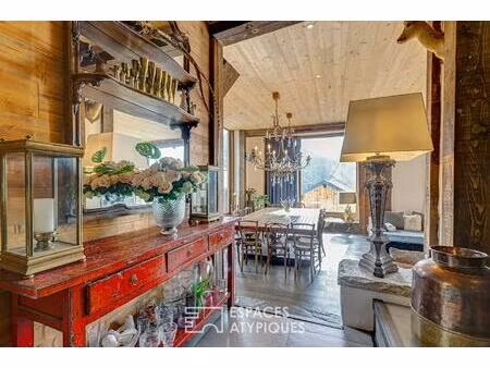 ancienne grange savoyarde rénovée