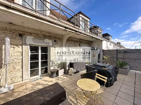 appartement saint fargeau ponthierry 7 pièce(s) 124 m2  loft  3 chambres  garage  terrasse