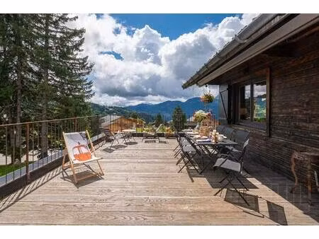 chalet accueillant 4 chambres - ski in ski out