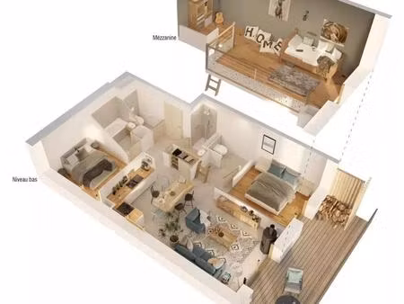 achat : appartement (73620)