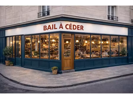 paris 4ème - saint-gervais - rue vieille du temple - cession de bail commercial