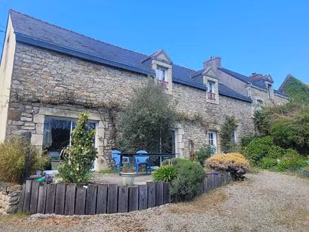 a vendre moustoir-ac  longère d'environ 200 m²  4 chambres terrain d'environ 4 850m².