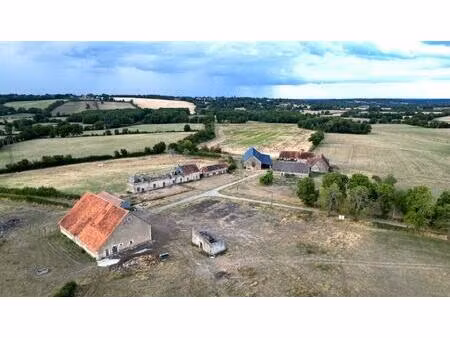 exploitation agricole d’élevage 132 ha dans le boischaut sud (indre)