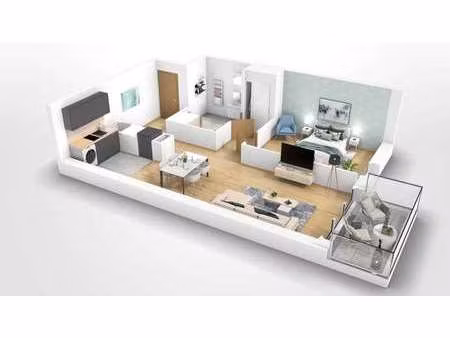 location appartement 2 pièces à sainte-adresse (76310) : à louer 2 pièces / 52m² sainte-ad