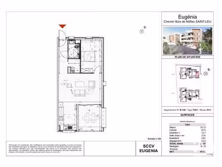 vente appartement 2 pièces