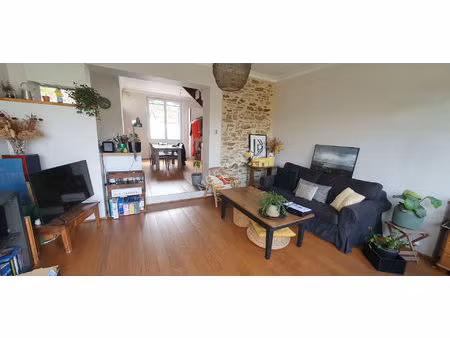 nantes bout des pavés : vente maison familiale et lumineuse de 106m² utiles  4 chambres  g