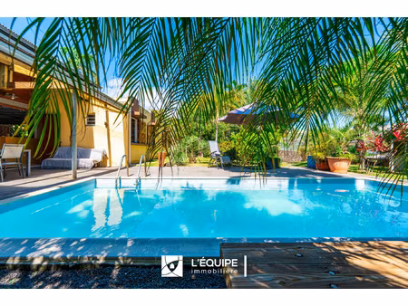 a sainte marie-villa d'architecte et de standing avec pisci