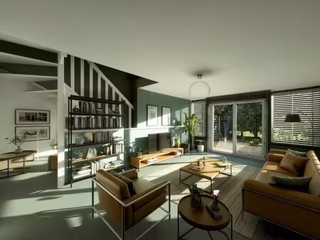 toulouse grand selve. maion t3 en duplex avec terrasse et jardin