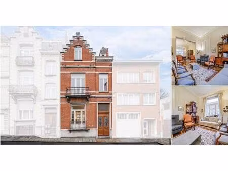 maison de maître à vendre à rue de linthout 54 schaerbeek (vbd79799)