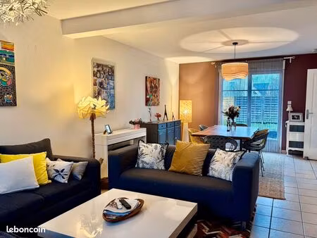 maison 103m2 habitable avec jardin au calme  garage et parkings