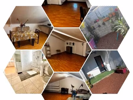 studio meublé 45 m² – 500 / mois charges comprises – le tampon 11e km