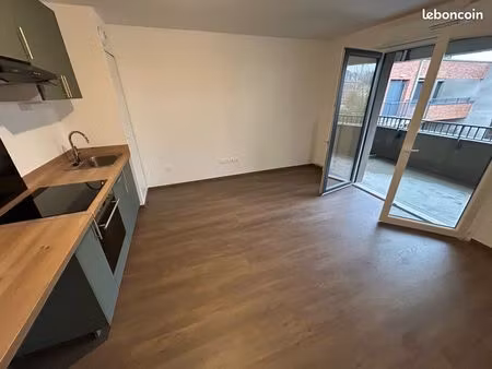appartement t2 neuf – hyper-centre templeuve-en-pévèle – résidence sécurisée