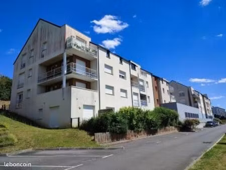 appartement t1 de 37.41 m² avec terrasse et place de parking en sous sol