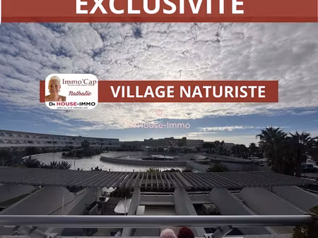 vente appartement 2 pièces 34.61 m² à le cap d'agde (34300)  289 000 €