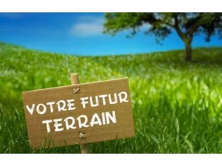 terrain constructible viabilisé à vendre