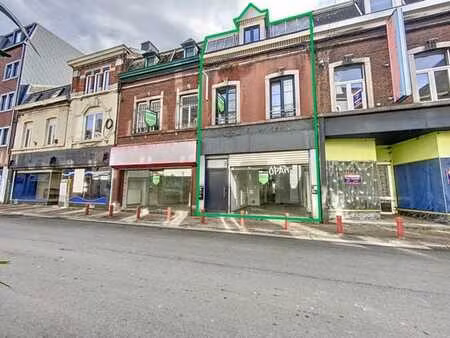 immeuble mixte avec jardin (rez commercial + 2 appartements)