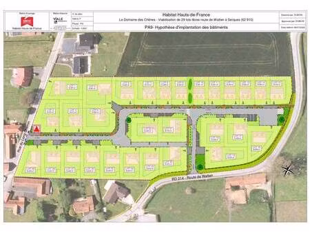 terrain constructible viabilisé à vendre