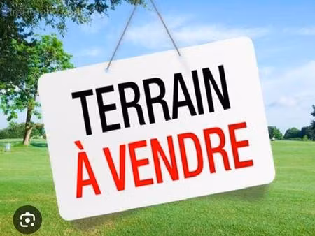 terrain constructible à vendre