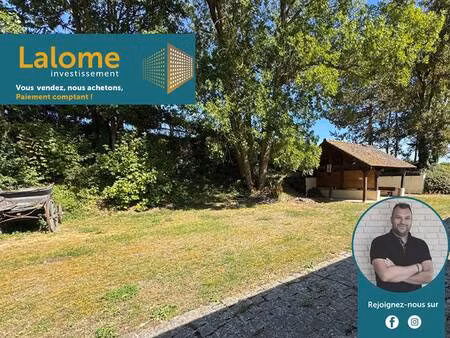 terrain constructible viabilisé à vendre