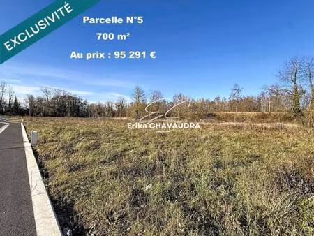terrain constructible viabilisé à vendre